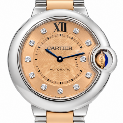 Cartier Ballon Bleu De 33MM W2BB0032 Two-Tone Watch